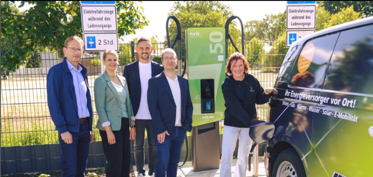 Neue Ladesäule