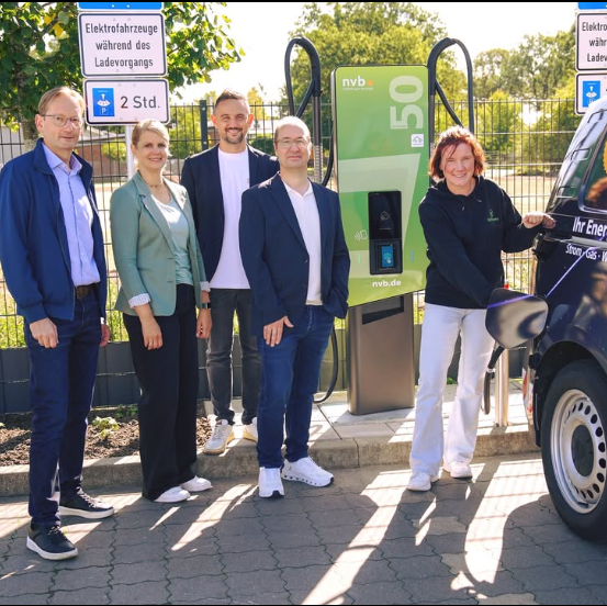 Neue Ladesäule