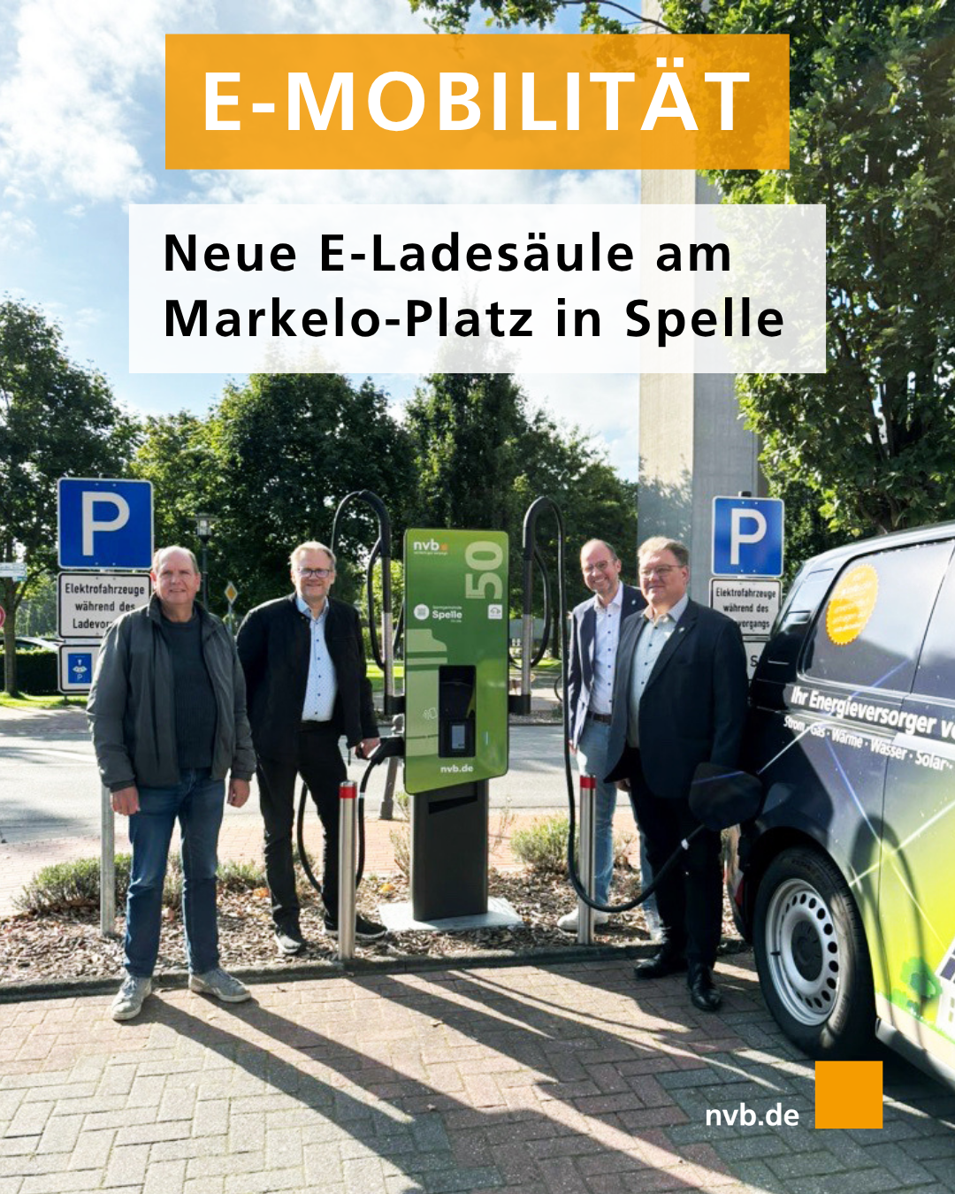 Neue Schnellladesäule in Spelle