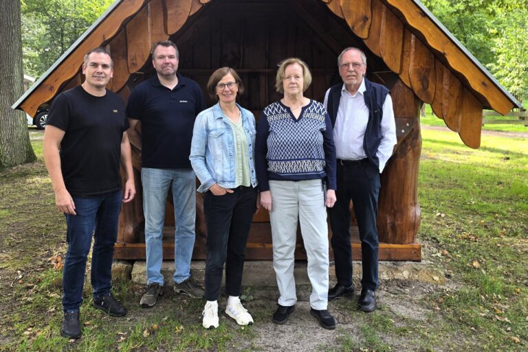 Neue Schutzhütte in Wilsum